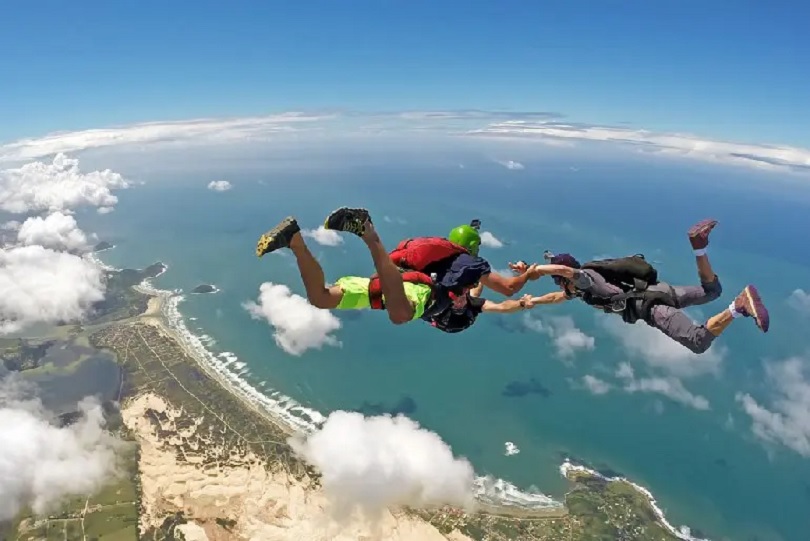 skydiving in pondicherry