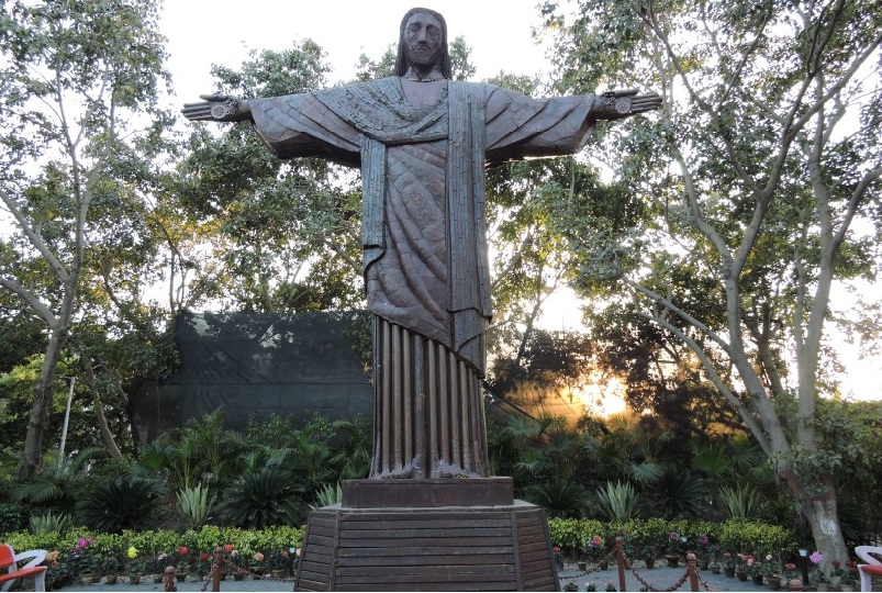 Wonder Park in Delhi The Christ the Redeemer Statue