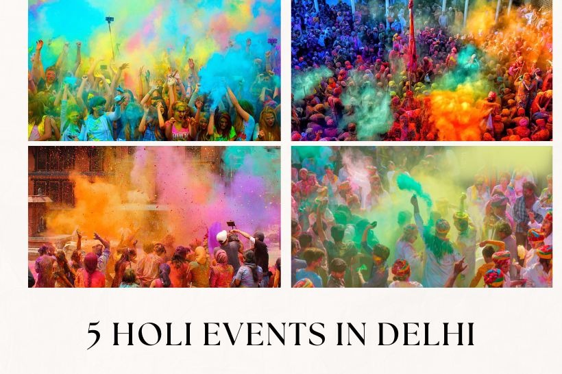 5 Holi Events in Delhi That You Can't-Miss